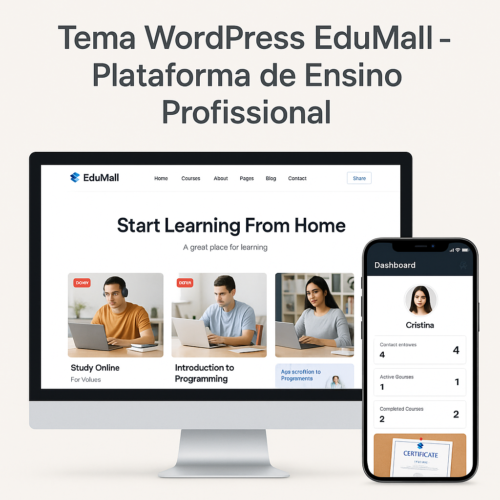 EduMall – Professional LMS Education Center WordPress Theme