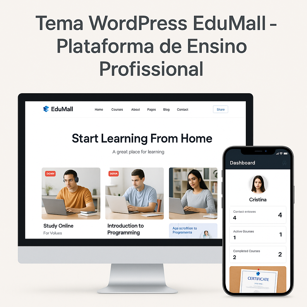 EduMall – Professional LMS Education Center WordPress Theme