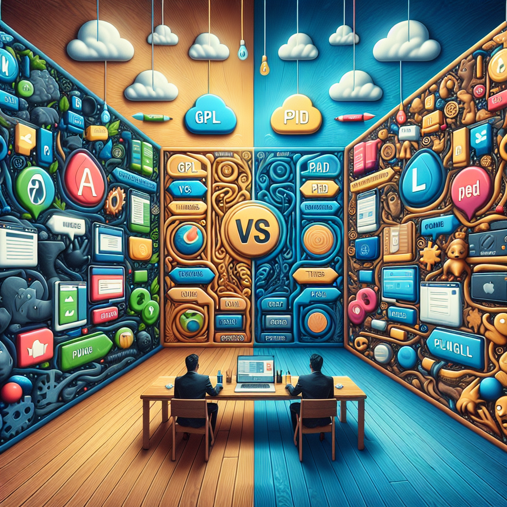 Plugins GPL vs. Plugins Pagos